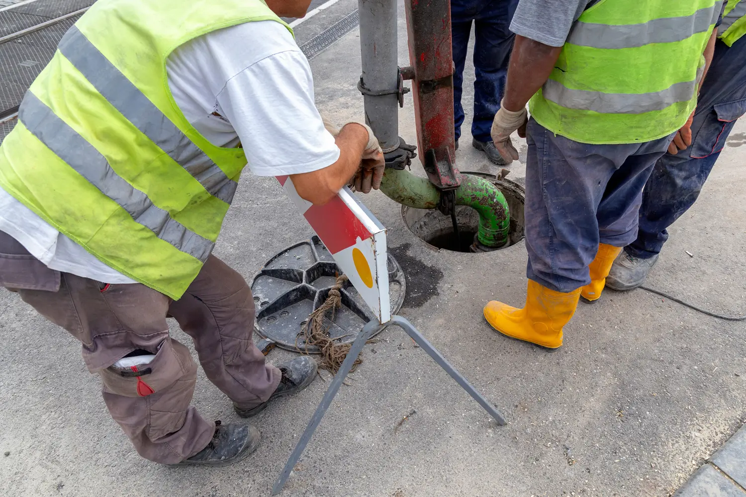 CCTV drain survey inspection in Dunmow
